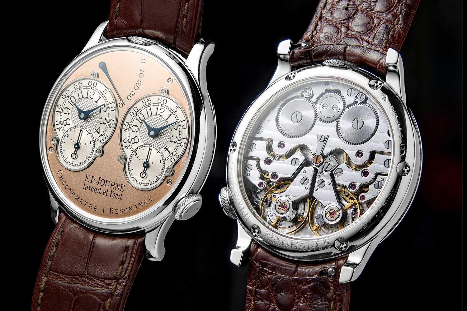 Phillips will be offering this ultra rare pre-production Chronomètre à Résonance at the Geneva Auction XXIV with caseback engraving 022/99R. 022 is the earliest commercially numbered Résonance, while /99R denotes a case ordered in 1999 (Image: Phillips)