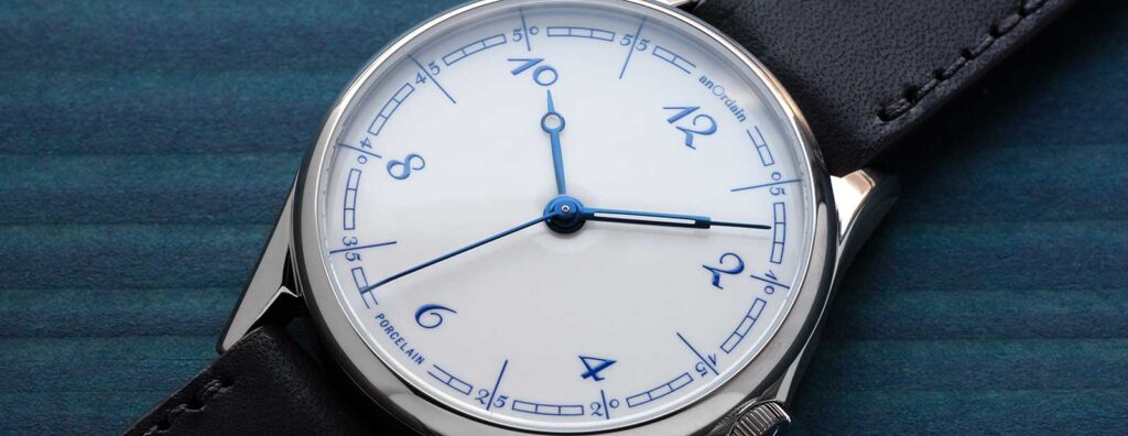 anOrdain’s Latest Model 1 Porcelain Features a Dial Designed with Kia Tasbihgou