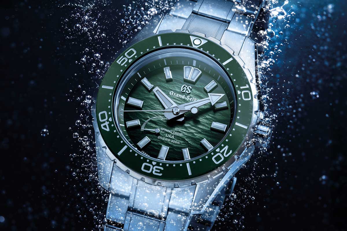Grand Seiko Spring Drive U.F.A. Ushio 300 Diver (©Revolution)