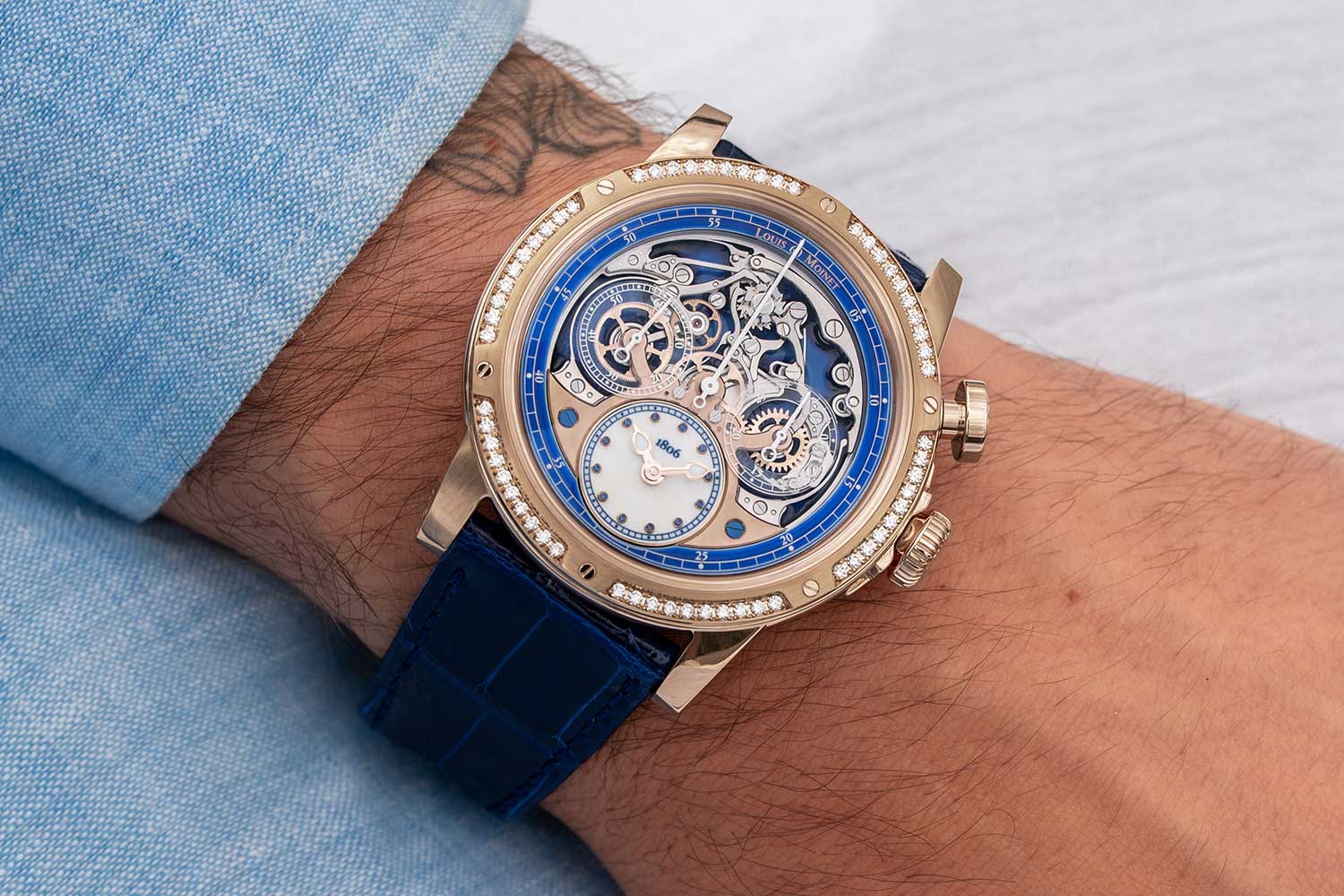 Louis Moinet Memoris Diamonds