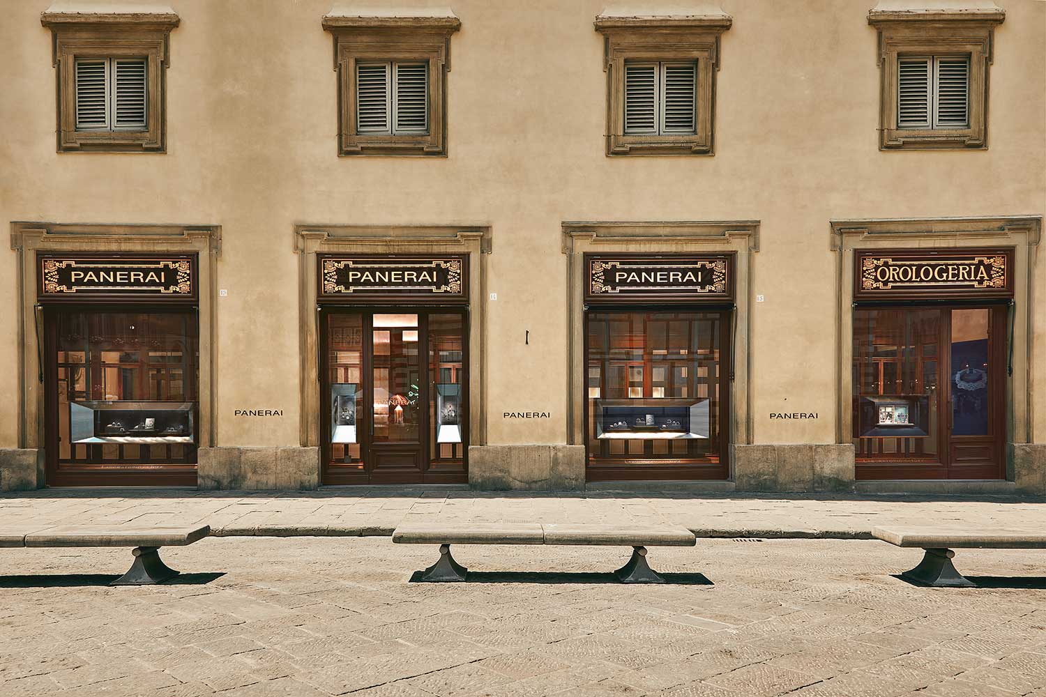 Panerai Florence boutique in Piazza San Giovanni