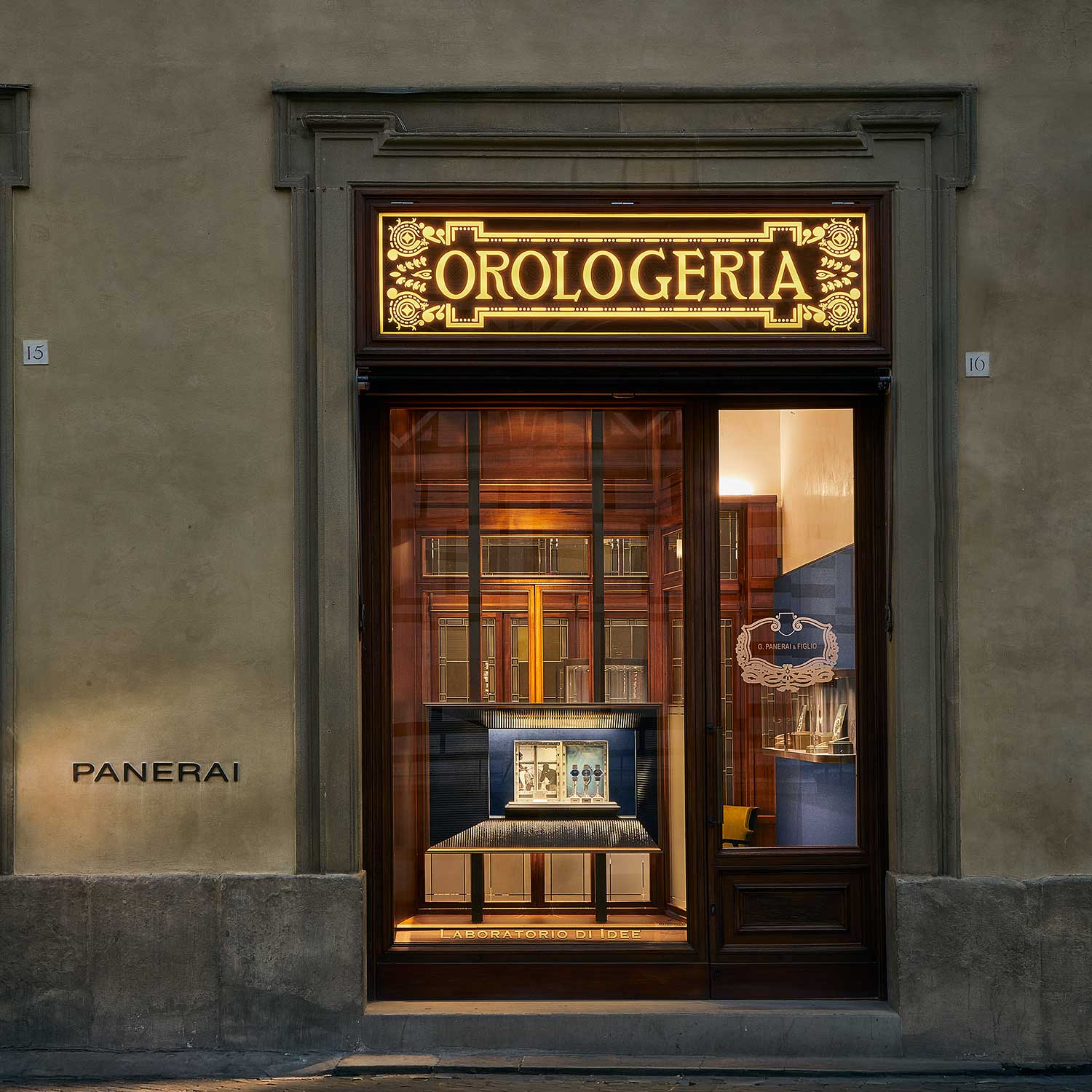 Panerai Florence boutique in Piazza San Giovanni