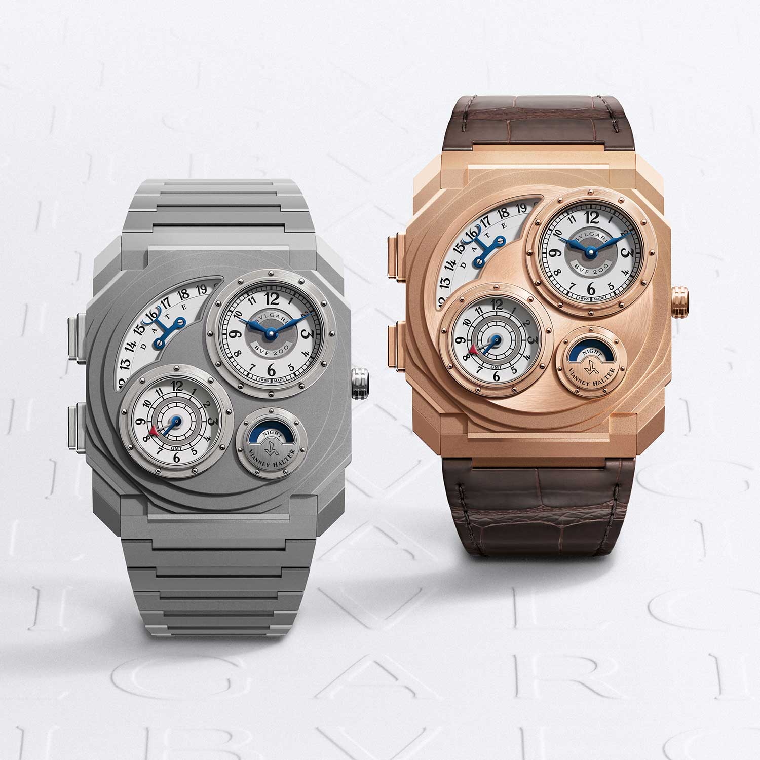 Bvlgari Octo Finissimo Dual Time × Vianney Halter