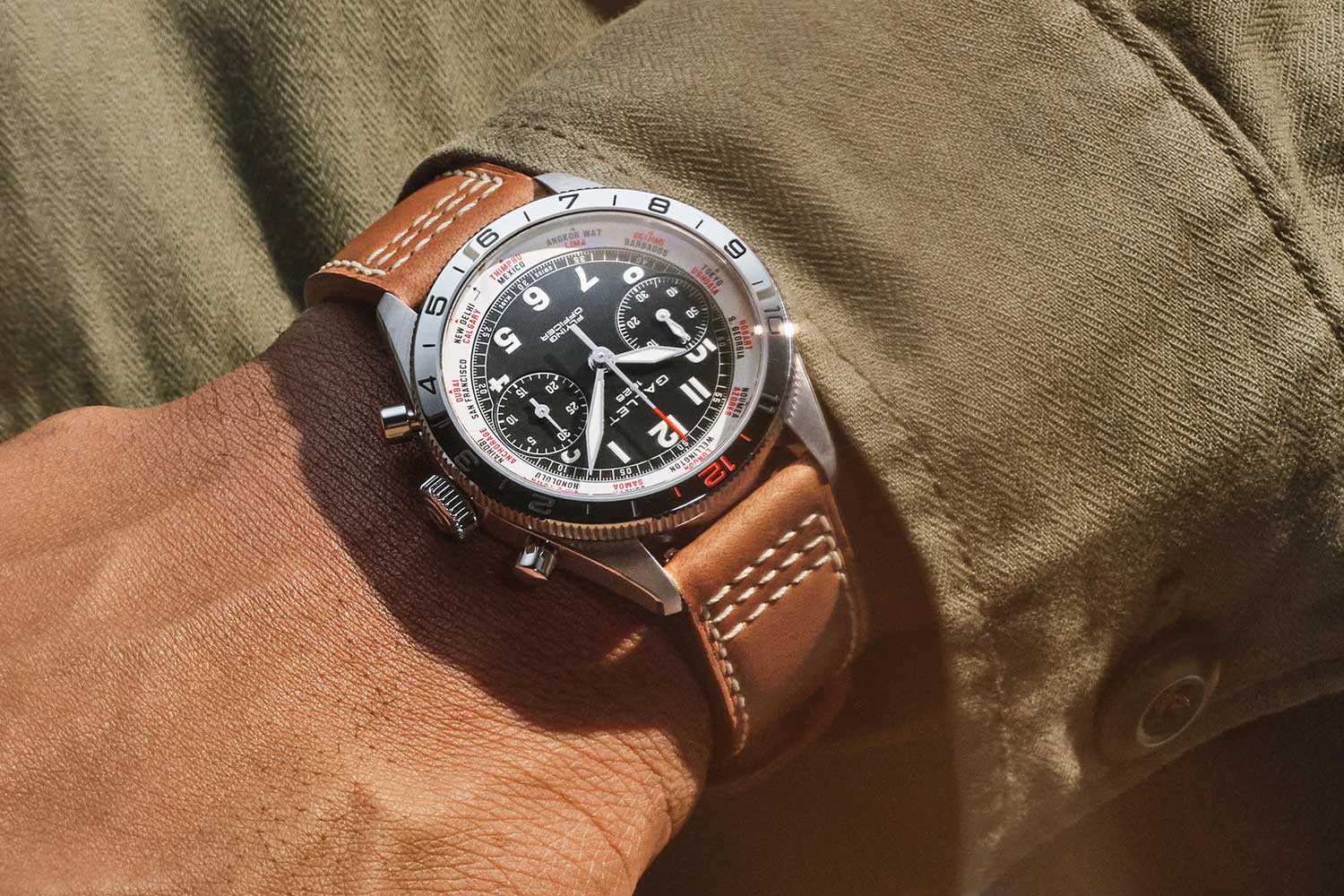 Gallet Flying Officer Chronograph