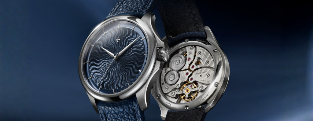 Venezianico Redentore Levius Pairs Titanium With Hand Guilloché