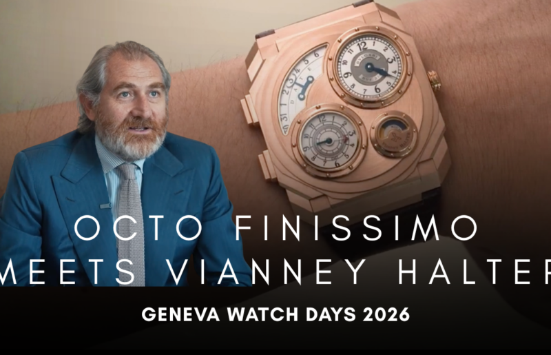 Bvlgari at Geneva Watch Days 2026: Octo Finissimo x Vianney Halter, Dazzle and Titanio