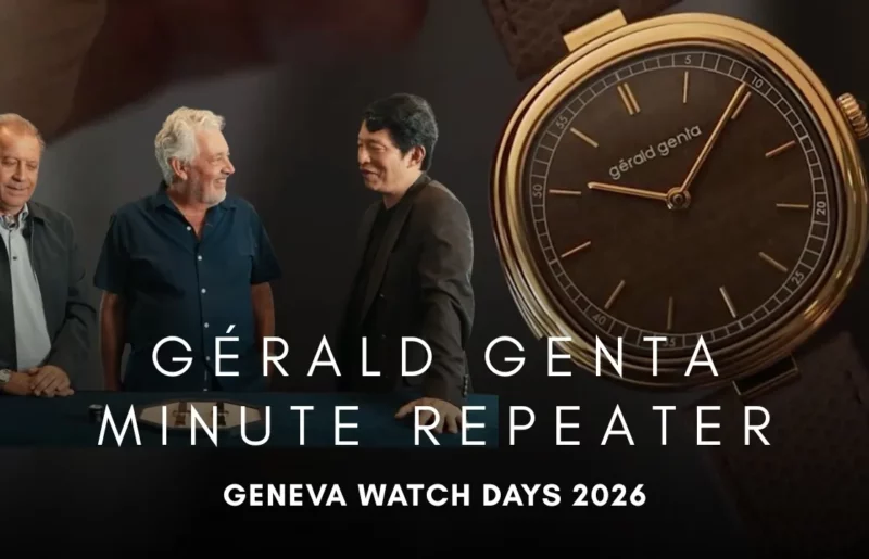 Gérald Genta Geneva Minute Repeater Golden Obsidian | Michel Navas & Enrico Barbasini