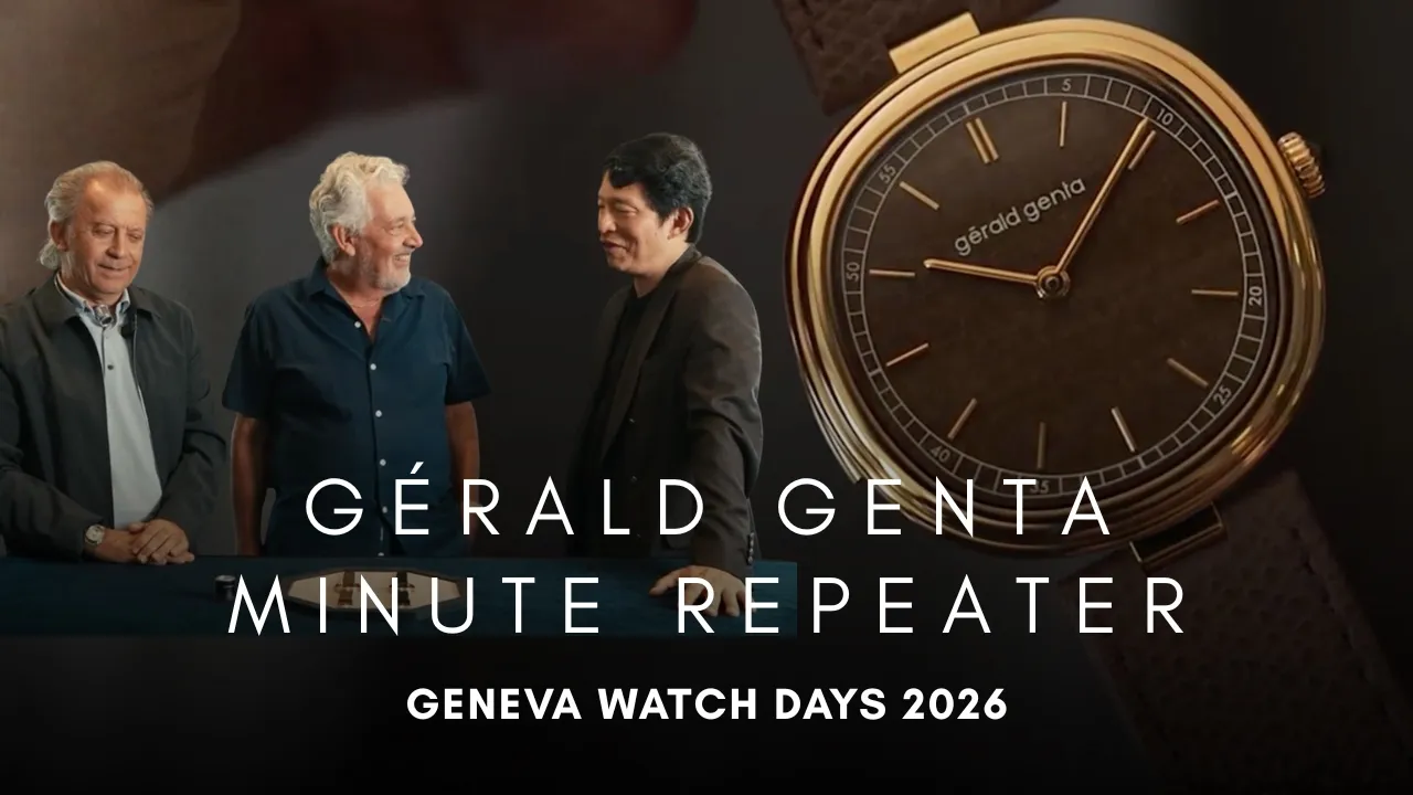 Gérald Genta Geneva Minute Repeater Golden Obsidian | Michel Navas & Enrico Barbasini