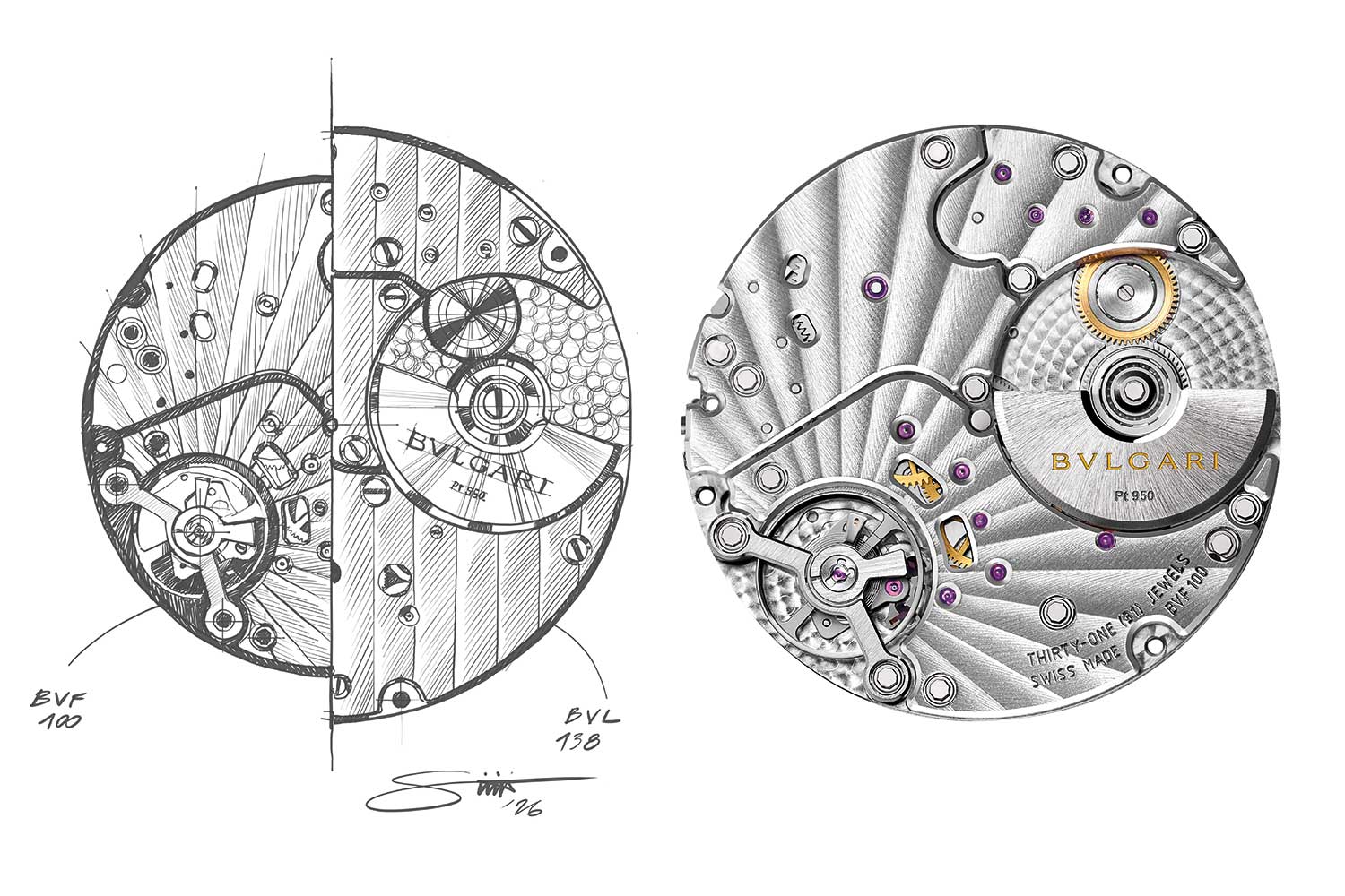 The BVF 100 offers roughly 20 percent more power reserve but is 20 percent more compact