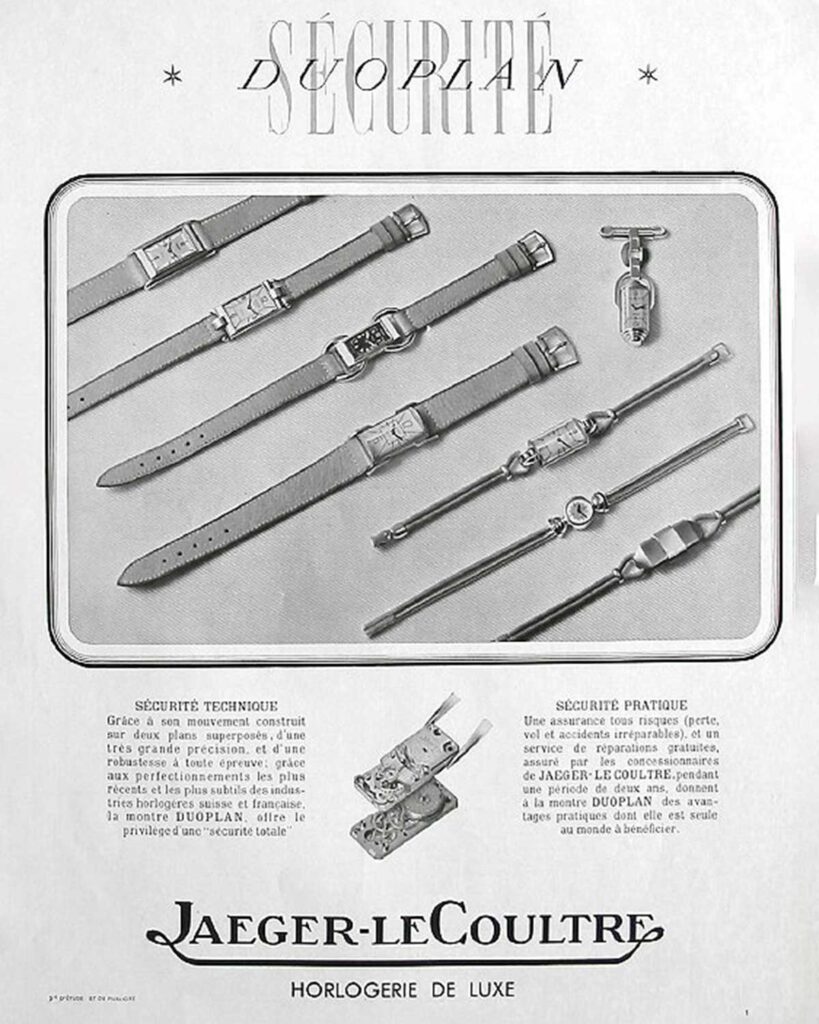 Vintage Duoplanad Advertisement