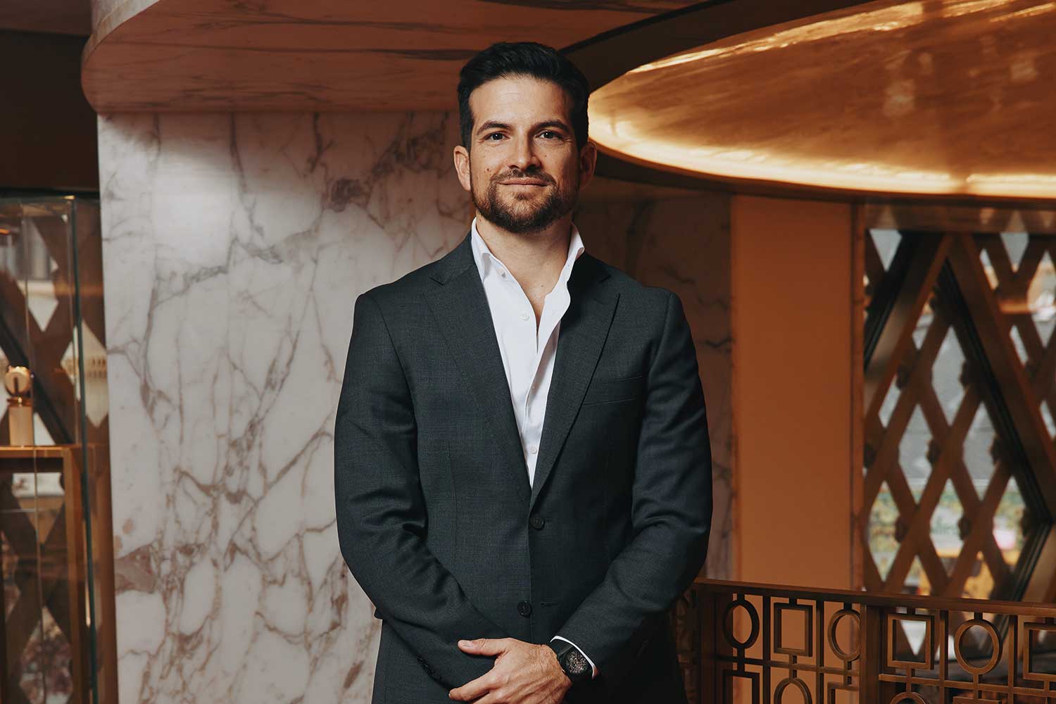 Jonathan Brinbaum, Managing Director of Bvlgari’s Watches Division