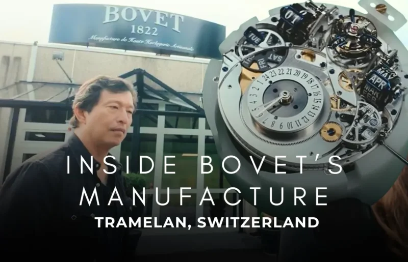 Inside BOVET’s Manufacture: How Haute Horlogerie Is Made
