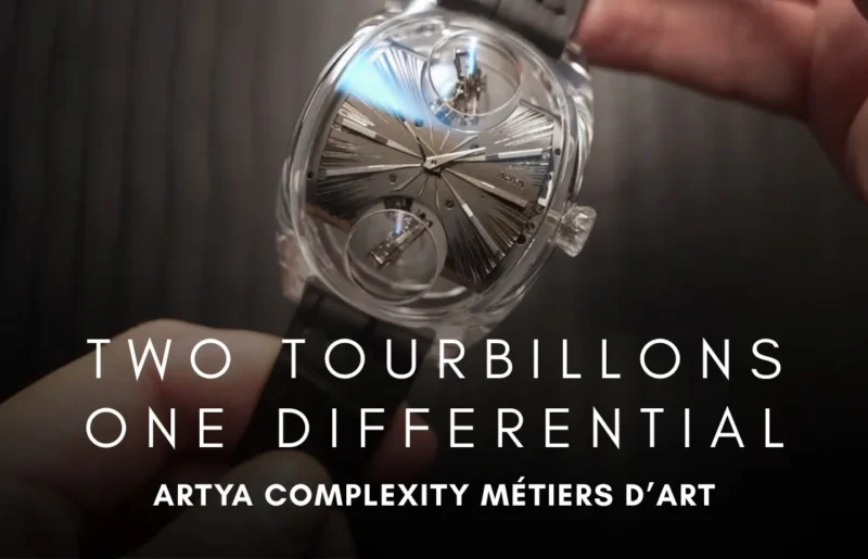 ArtyA Complexity Métiers d’Art: Double Cônillon Tourbillons with Yvan and Stan Arpa