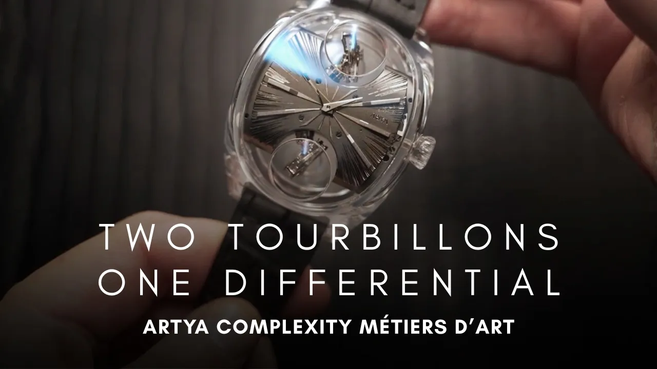ArtyA Complexity Métiers d’Art: Double Cônillon Tourbillons