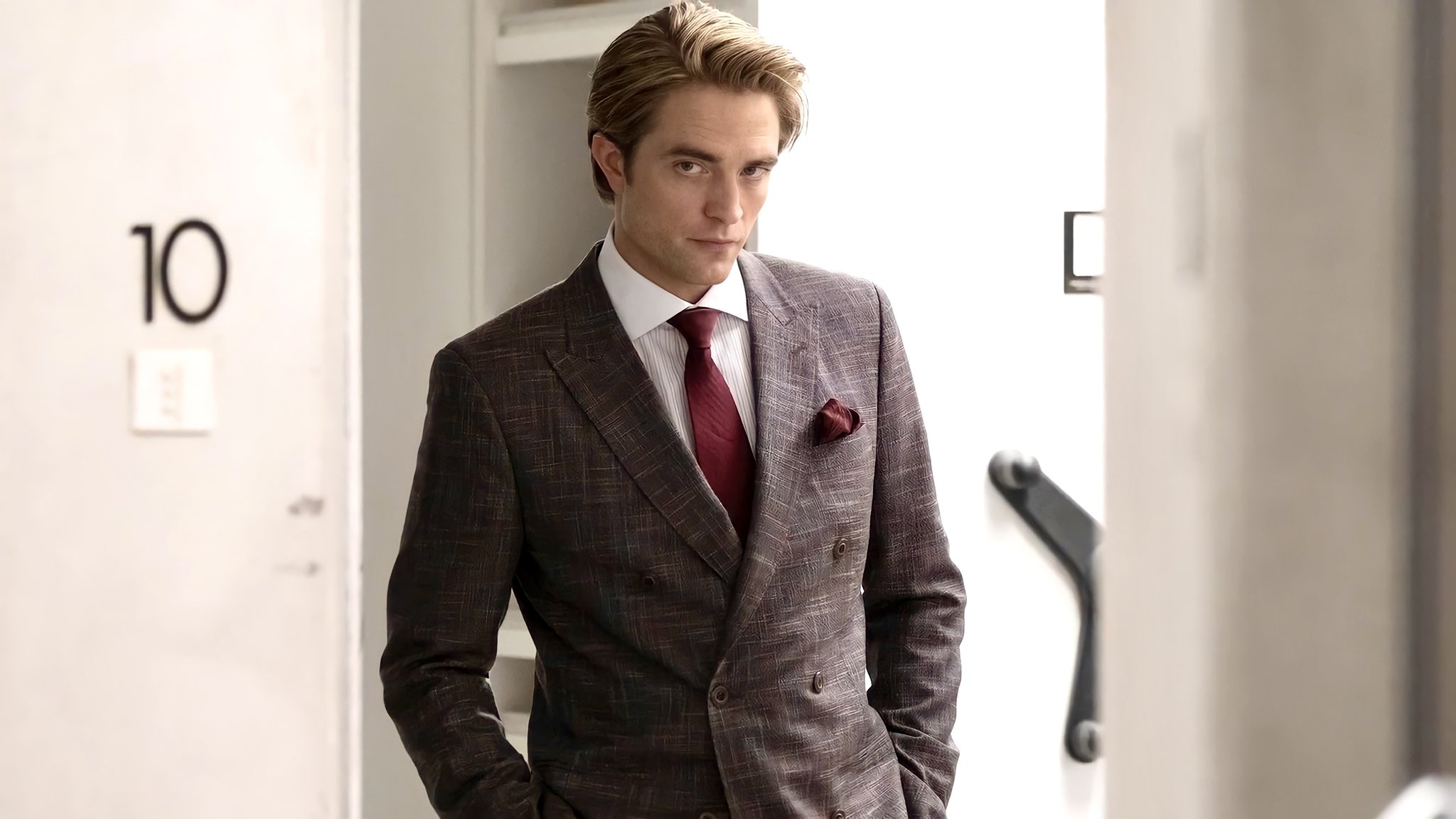 Robert Pattinson in Tenet (2020). Photo courtesy of Warner Bros.